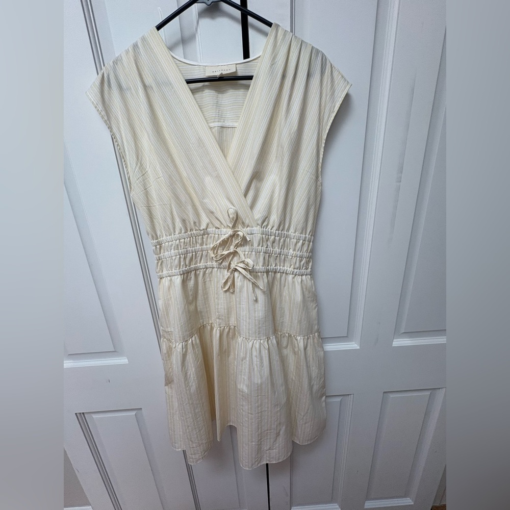 MELLODAY Cream Mini Dress